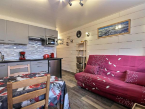 Studio cabine rénové proche des pistes, balcon, 4 couchages - FR-1-455-91